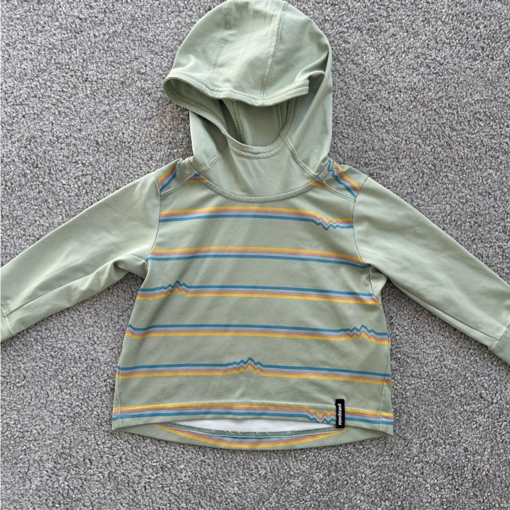 PATAGONIA TODDLER'S CAPILENE® SILKWEIGHT UPF HOODY 2024